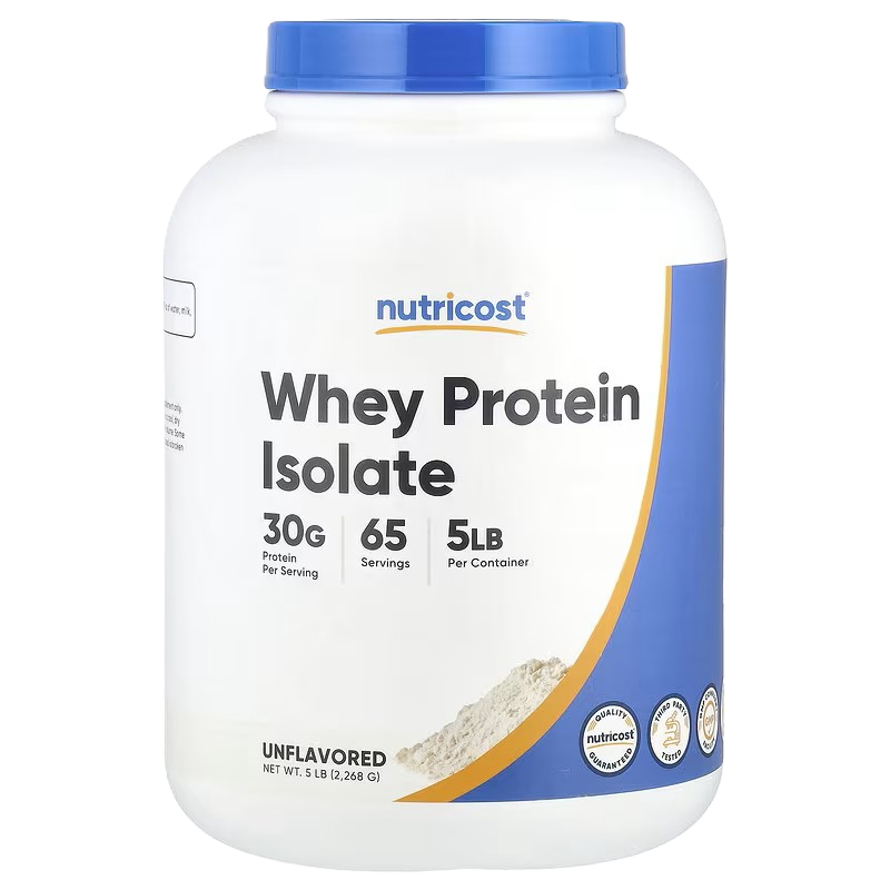 Nutricost Whey Protein Isolate Powder 5LB