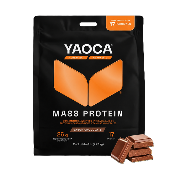 PROTEÍNA MASS CHOCOLATE 6LB 17 SERV