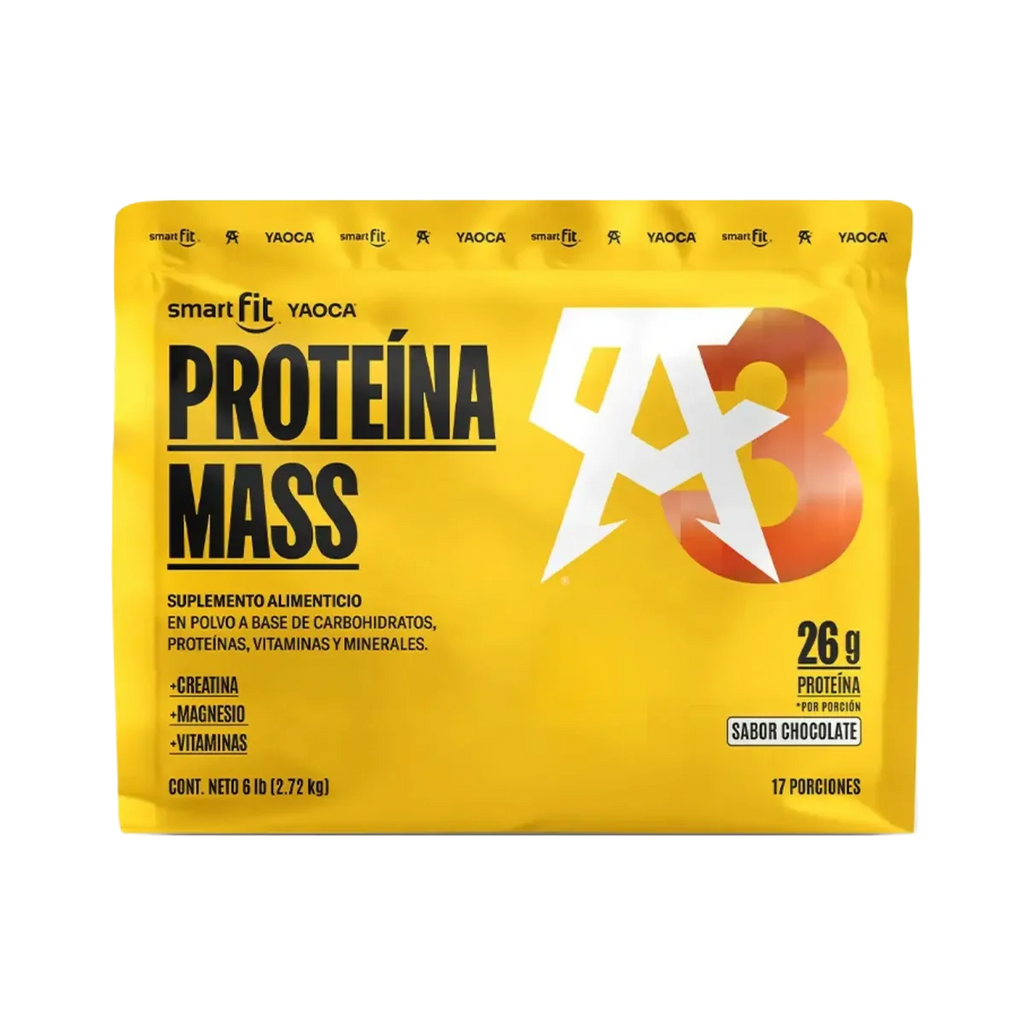 PROTEÍNA MASS SMART FIT 2.7KG 17SERV CHOCOLATE
