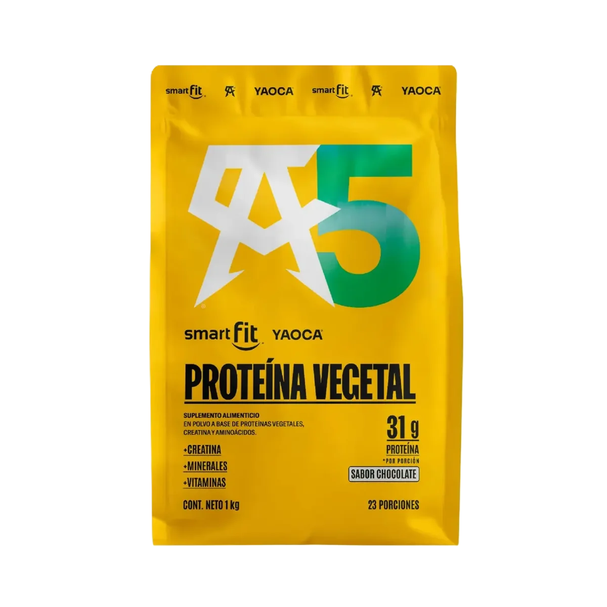 PLANT PROTEIN 1KG 23SERV CHOCOLATE SMARTFIT