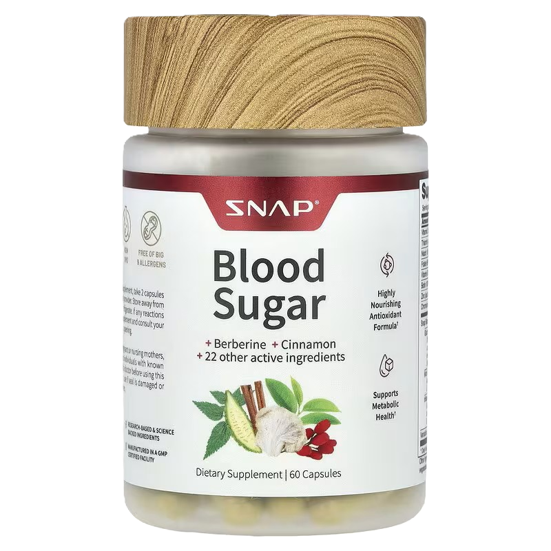 Snap Supplements Blood Sugar Blend 60ct