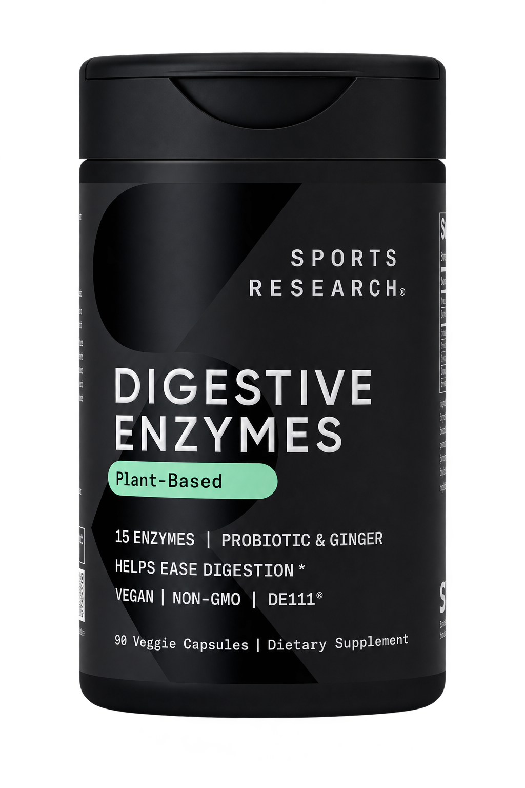 Sports Research Digestive Enzymes + Probiotic 90 vegcaps