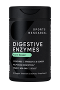 Sports Research Digestive Enzymes + Probiotic 90 vegcaps