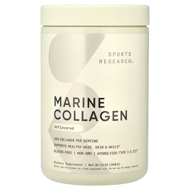 Sports Research Marine Collagen Peptides 12 oz