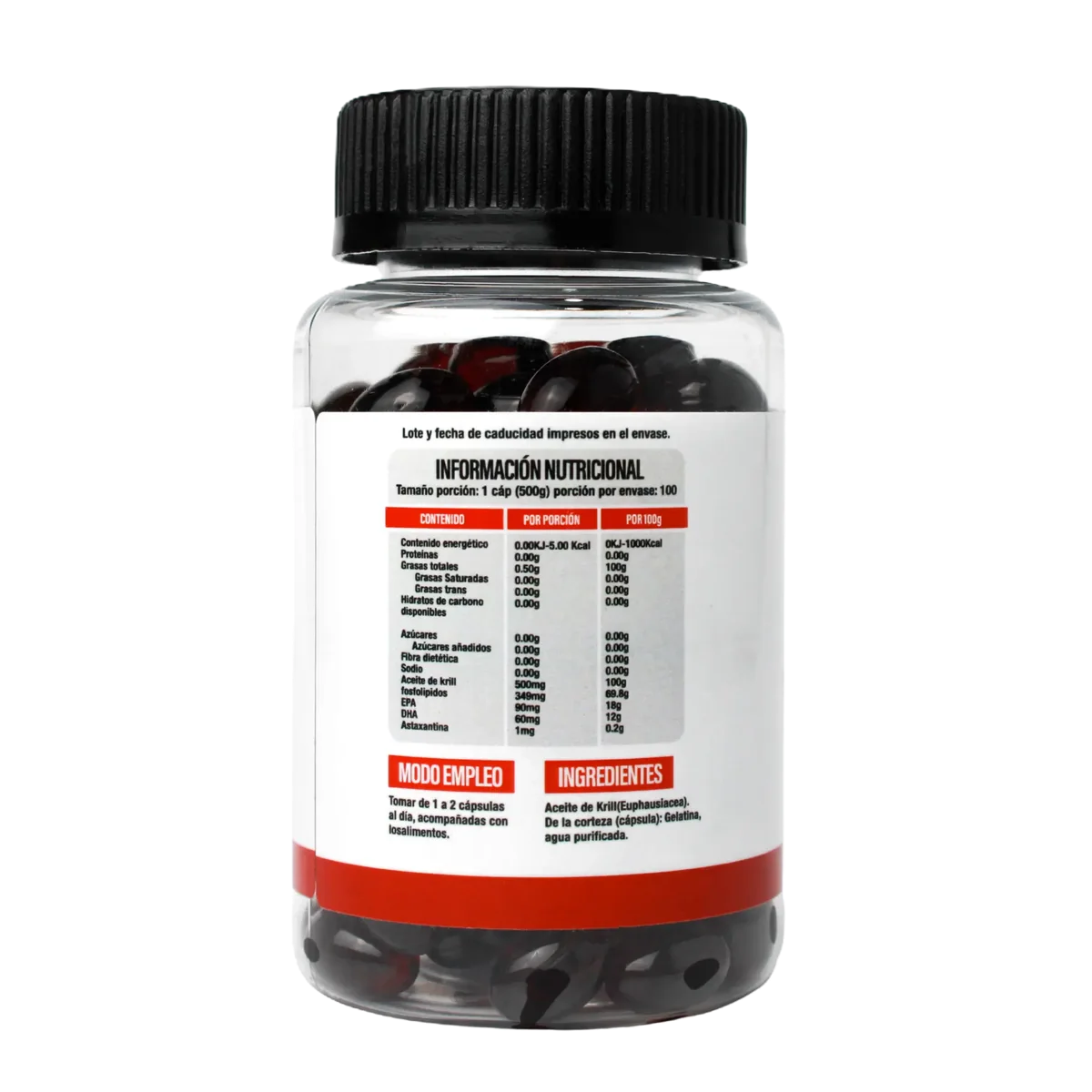 Superlabs Nutrition Krill Oil 500 mg 100 capsules