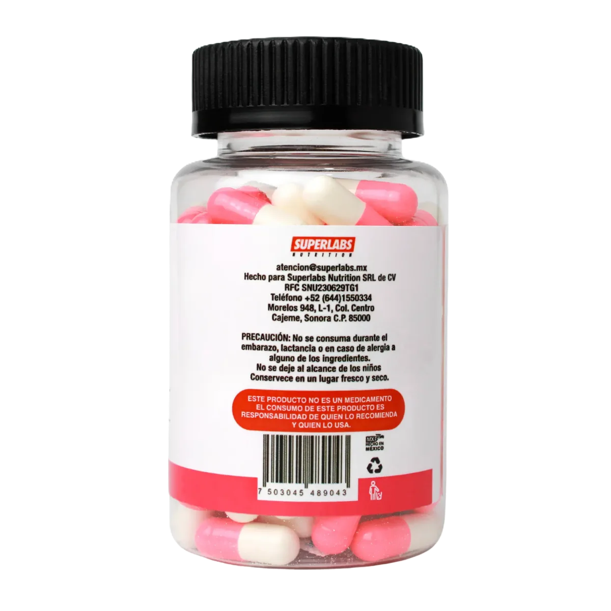 Superlabs Nutrition Biotina 500 mg 100 cápsulas