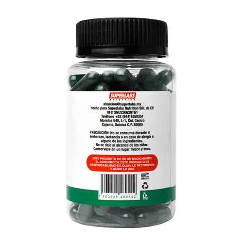 Superlabs Nutrition Spirulina 500 mg 100 capsules