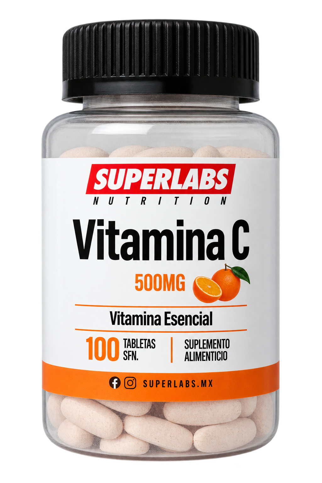 Superlabs Nutrition Vitamin C 100 tablets
