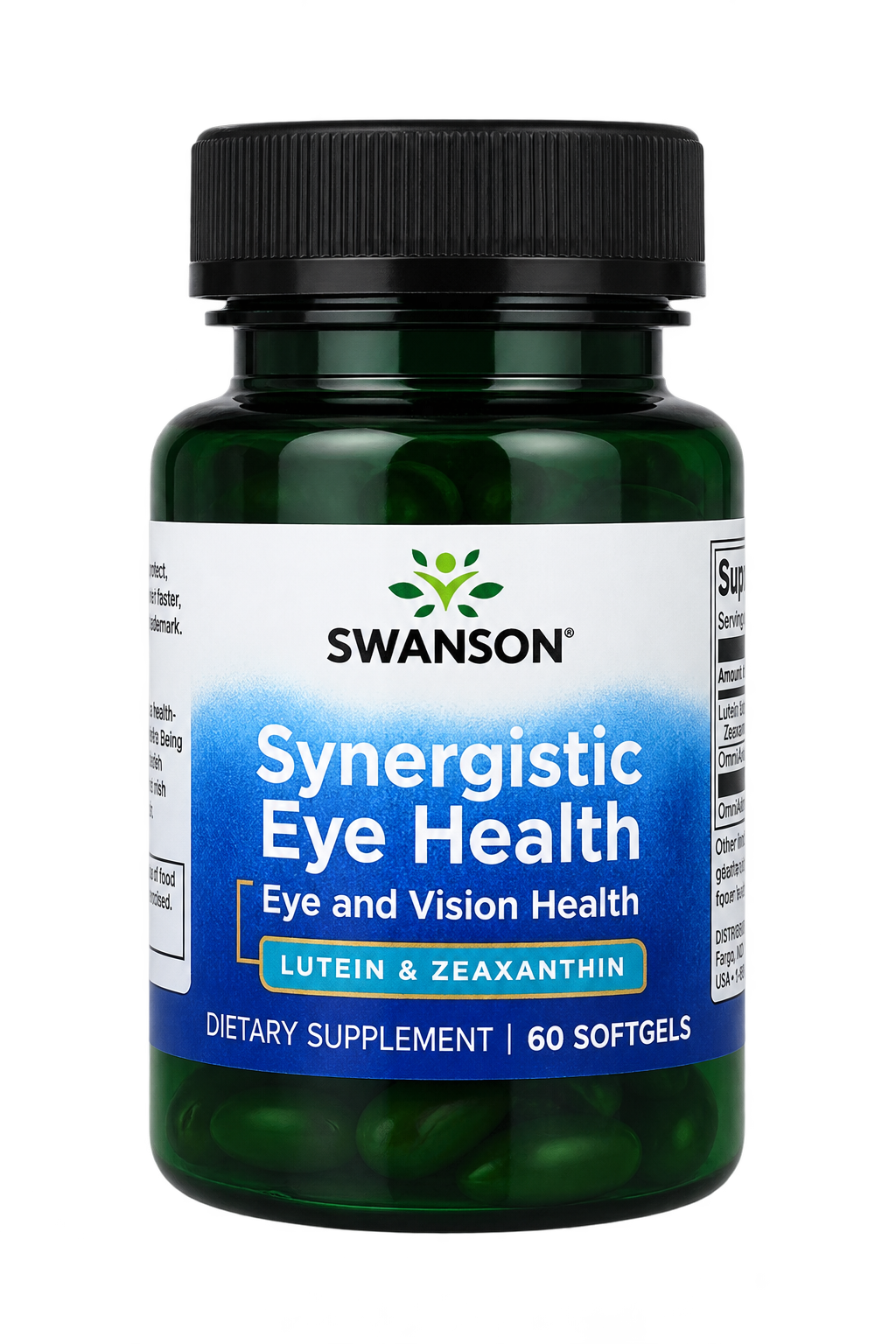 Swanson Synergistic Eye Health – Lutein & Zeaxanthin 60 softgels