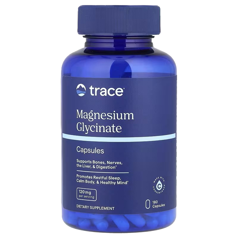 Trace Minerals Magnesium Glycinate 120 mg 180 ct