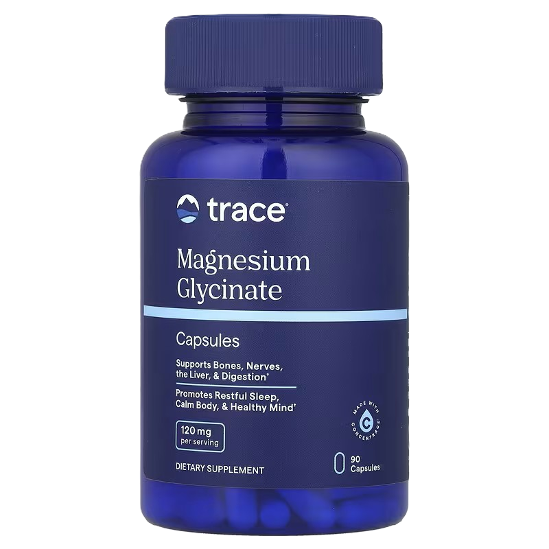 Trace Minerals Magnesium Glycinate 120 mg 90 ct