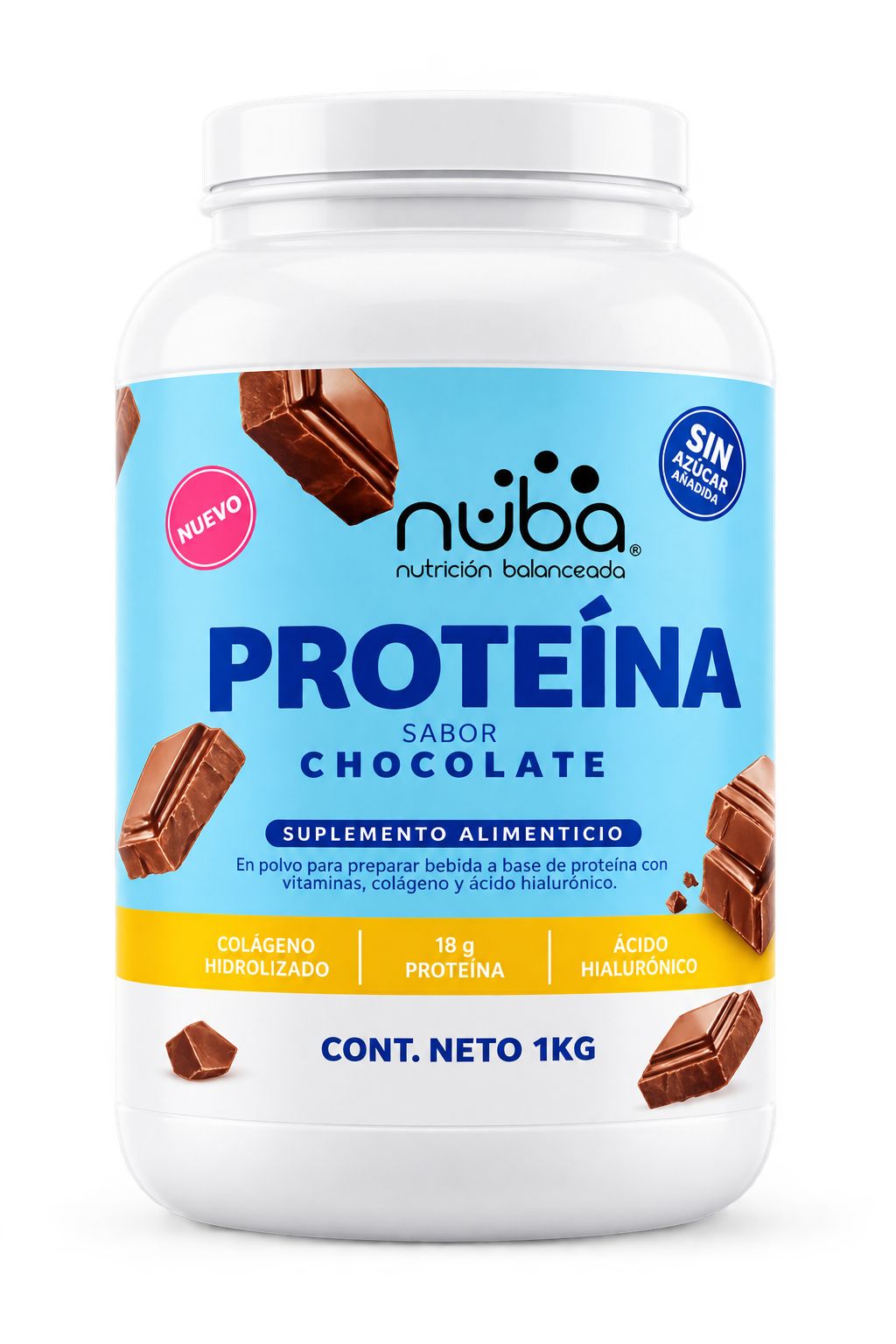 Yaoca Nuba Protein with Collagen 1 kg