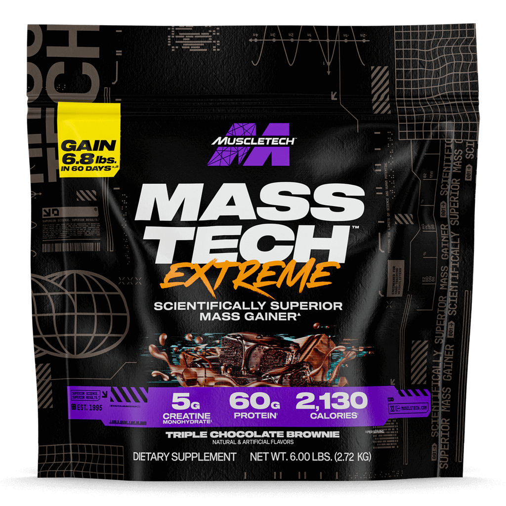 Mass-Tech™ Extreme, Suplemento para el aumento de masa muscular con alto contenido de proteína, 2,72 kg (6 lb)